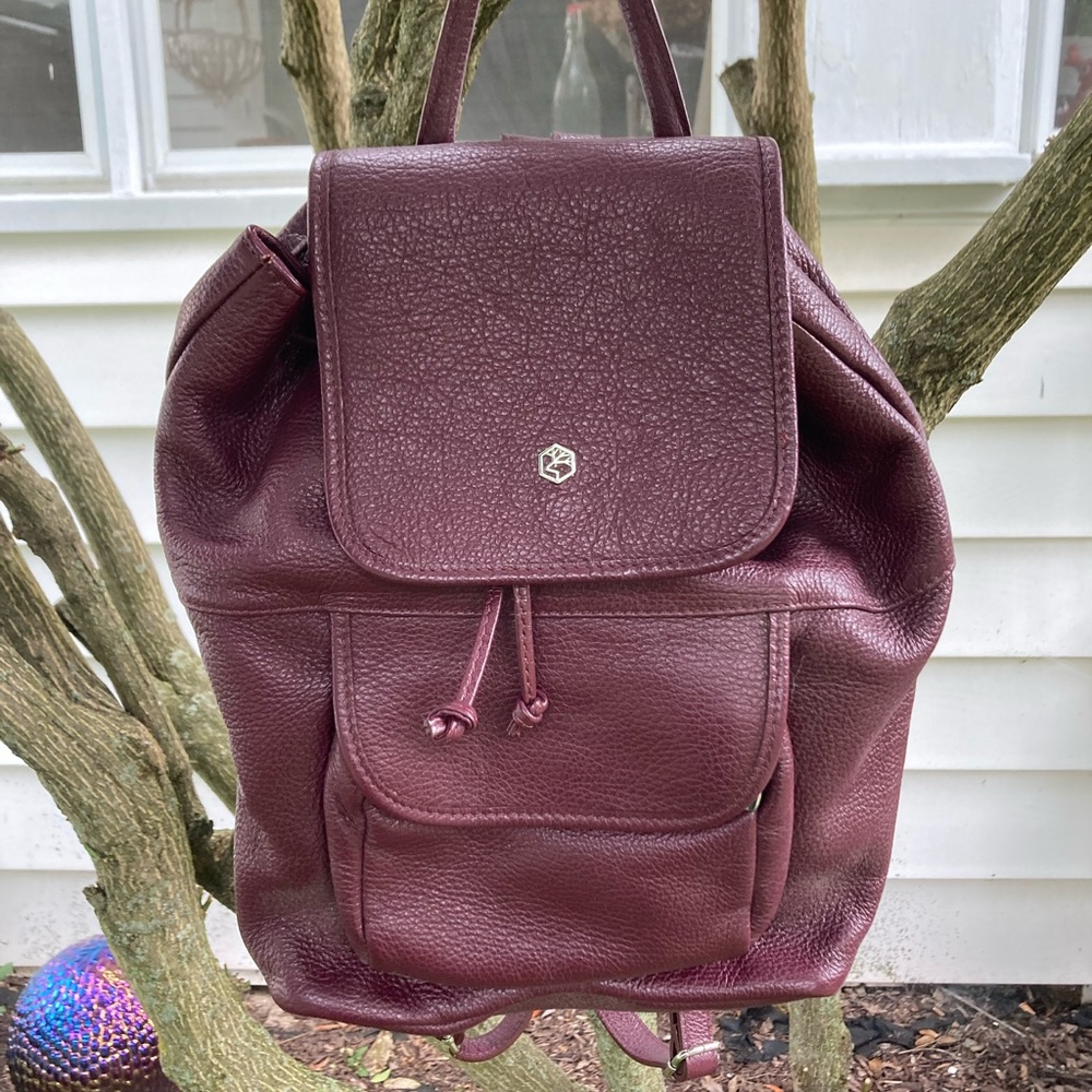 Valentina Italian Leather Backpack
